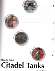 How to paint citadel tanks